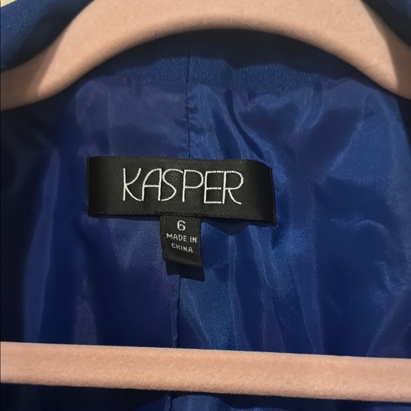 Kasper Women's Blue Blazer - Picture 2 of 4